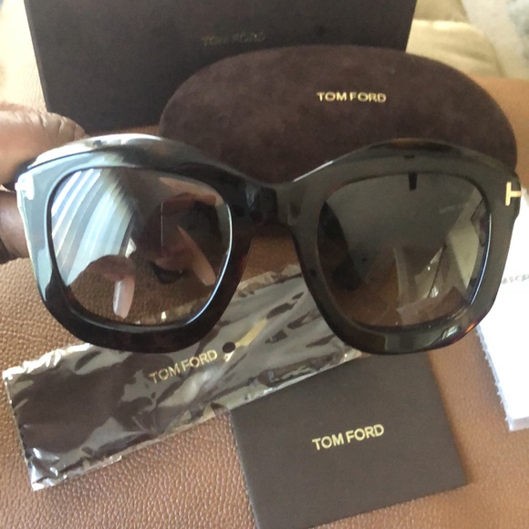 NWT Tom Ford Tortoise Shell Brown Sunglasses